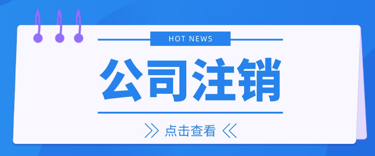 崇阳公司注销的流程是什么？